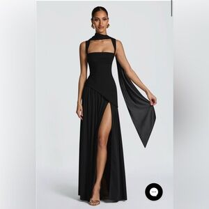 Tullulah Maxi Dress - Black